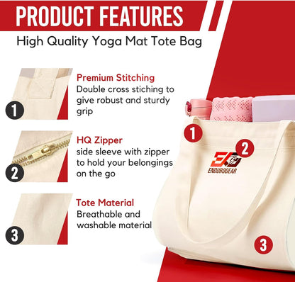 Yoga Mat Bag for Women - Tote Bag